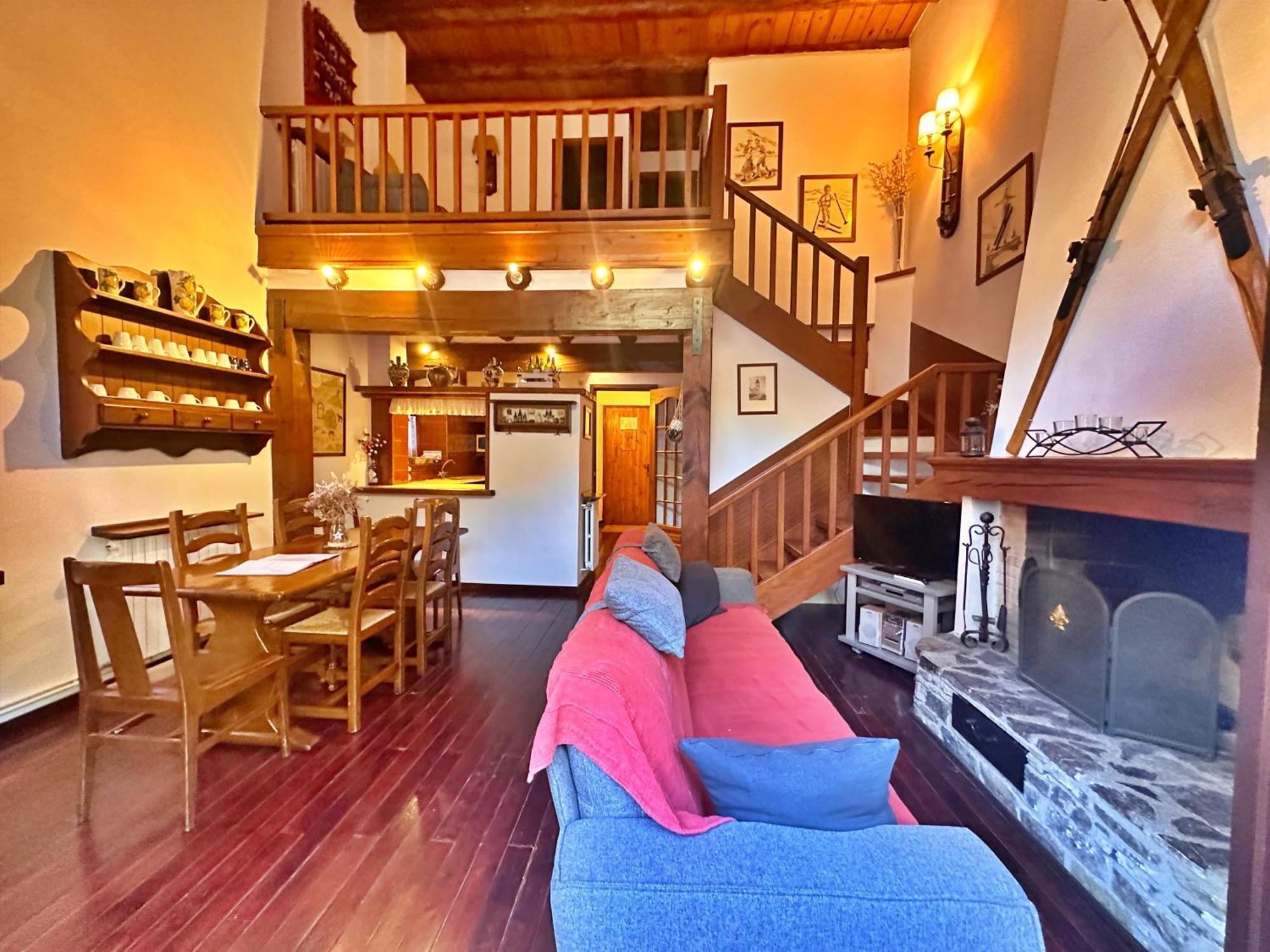 D2, Bordes d'Arinsal, Duplex Rustico con chimenea, Arinsal , zona Vallnord Exterior foto